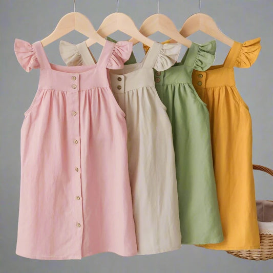 Iysla Cotton-Linen Summer Dress