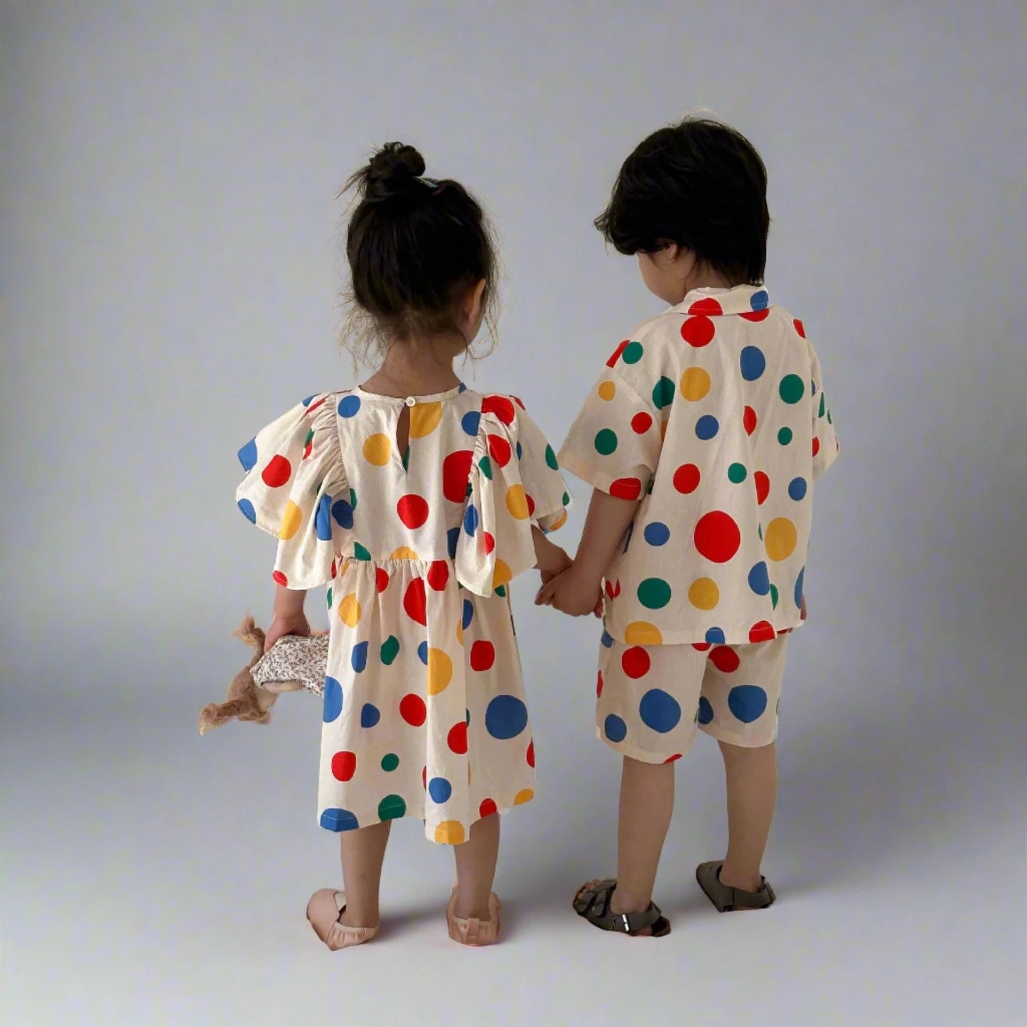 Mahi Polka Sibling Set