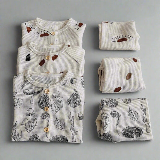 Nature knit Pajamas Set