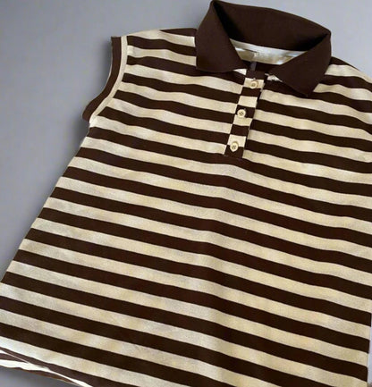 Brown And White Stripy Sibling Set